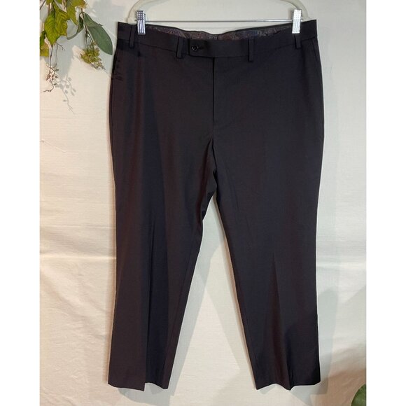 Lauren Ralph Lauren Men's Dress Pants 36W X 30L Black Polyester & Viscose Blend - Picture 1 of 8